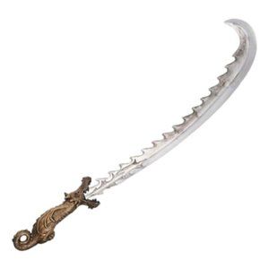 Amscan Multi-Colored Dragon Ninja Sword Adult Halloween Costume Prop